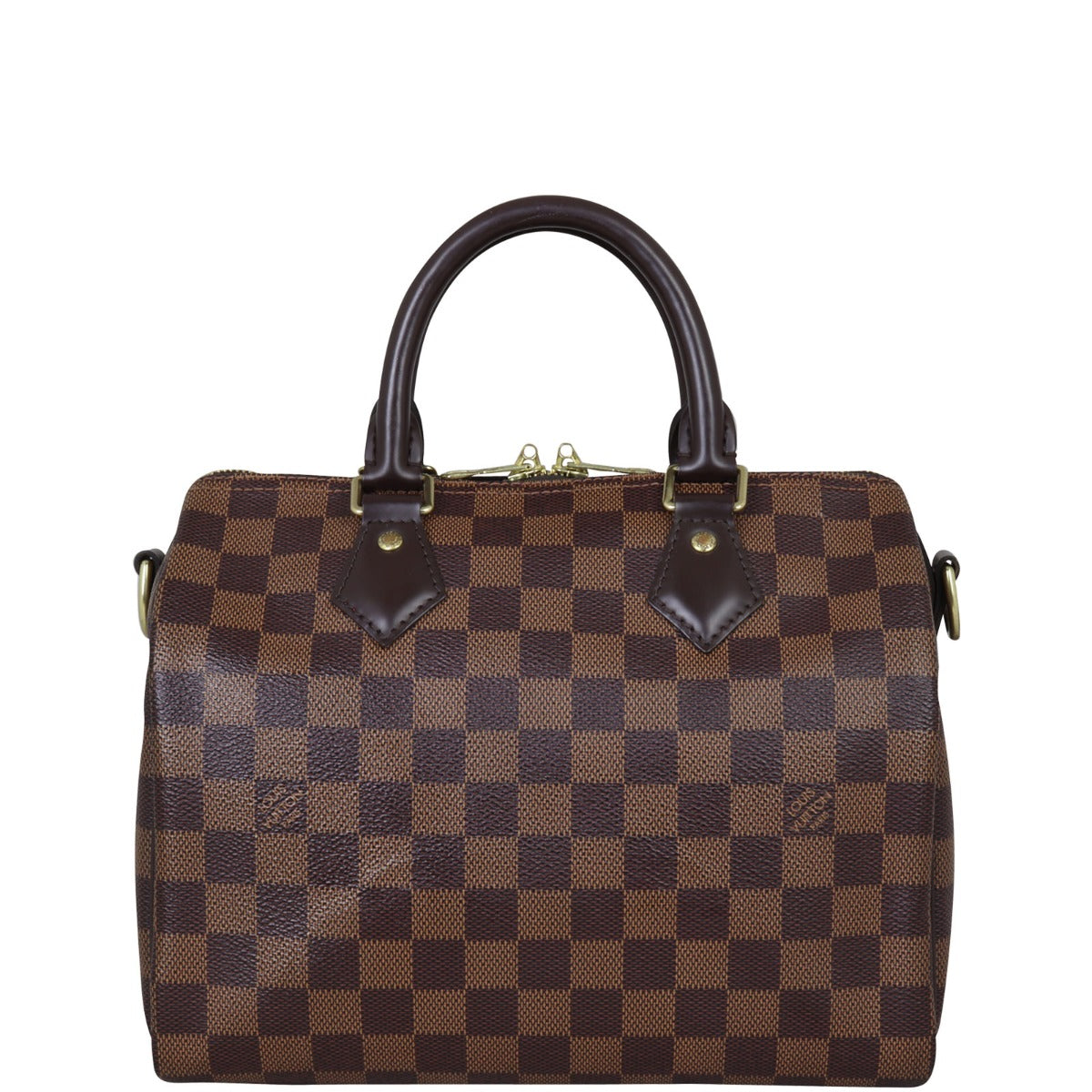 Louis Vuitton Speedy 25 Bandouliere Damier Ebene