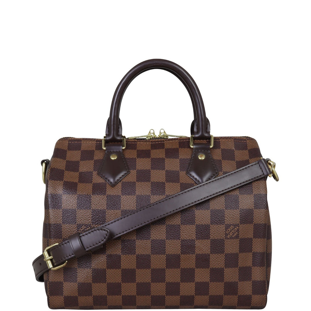 Louis Vuitton Speedy 25 Bandouliere Damier Ebene