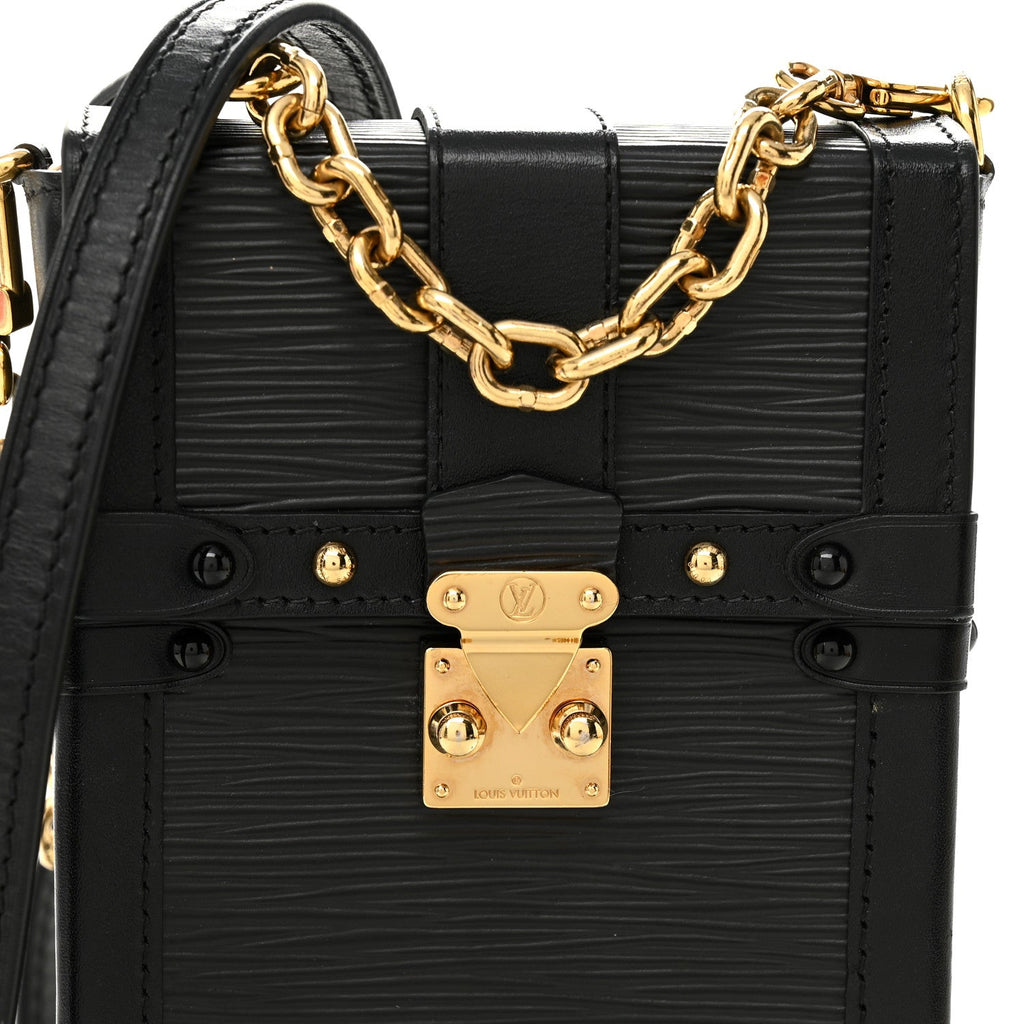 Epi Pochette Trunk Verticale Black