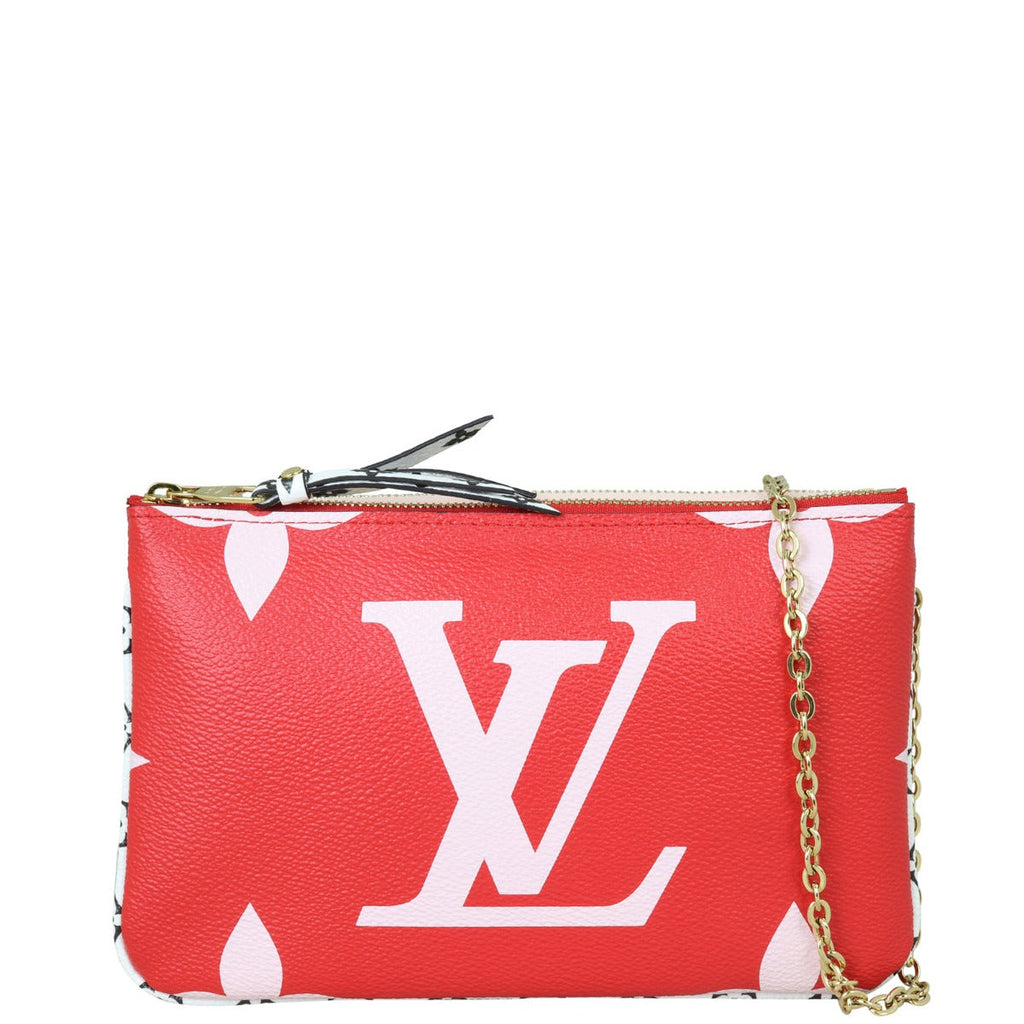 Louis Vuitton Pochette Double Zip Monogram Giant
