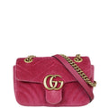 Gucci GG Marmont Velvet Mini Shoulder Bag