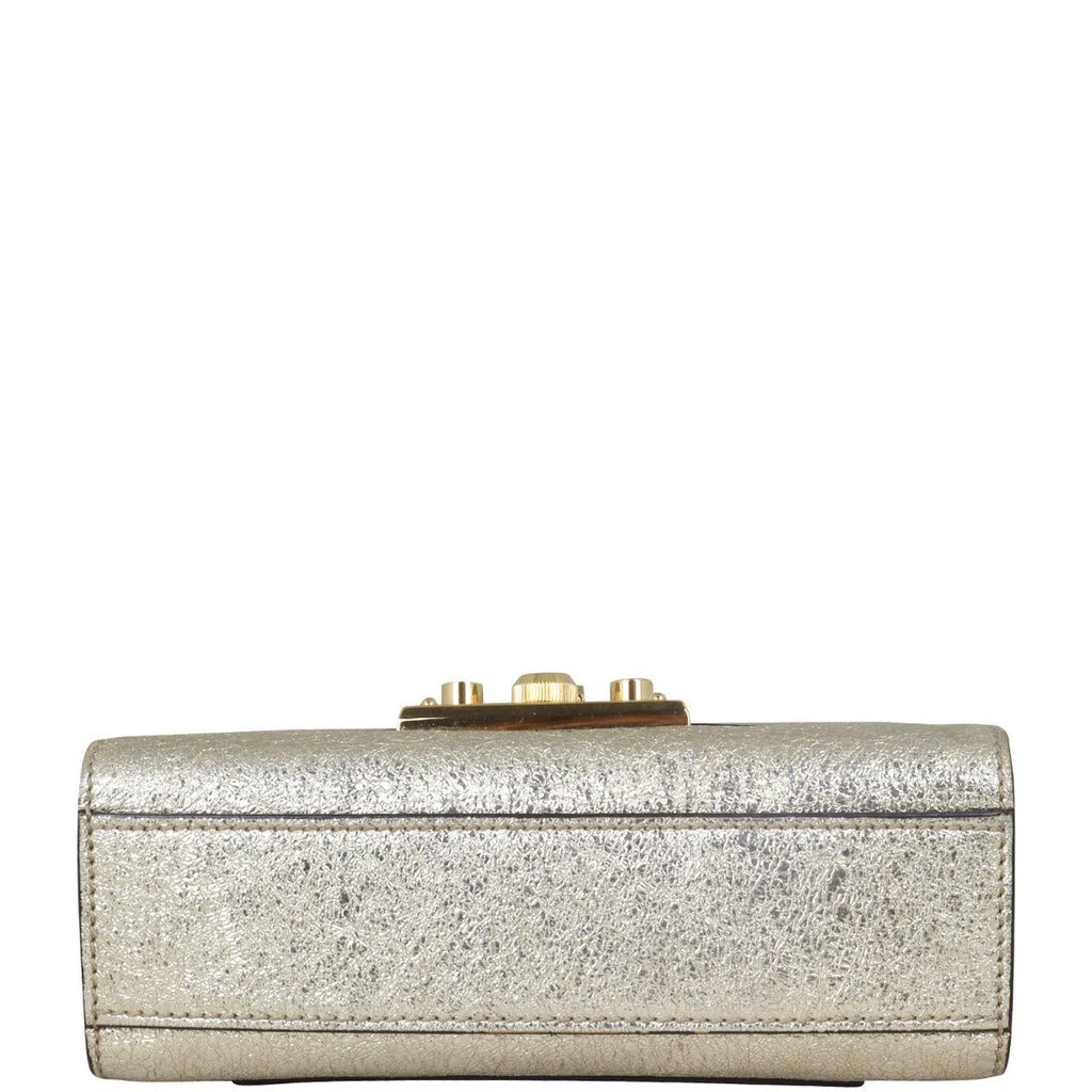 Gucci Padlock Metallic Small Shoulder Bag
