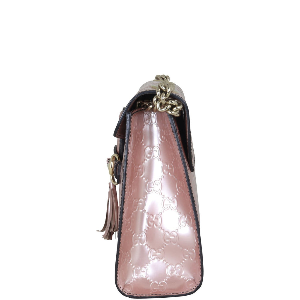 Gucci Emily Guccissima Medium Chain Shoulder Bag