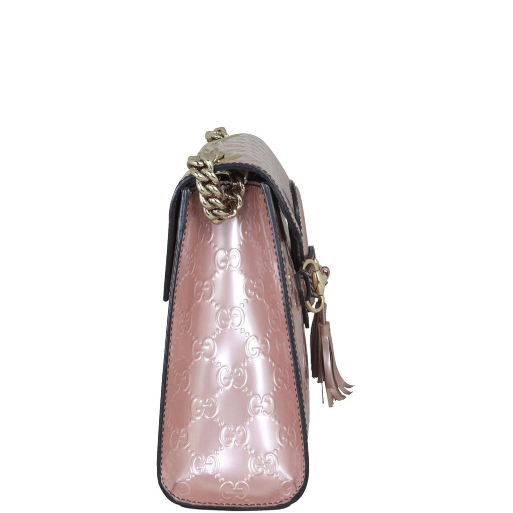 Gucci Emily Guccissima Medium Chain Shoulder Bag