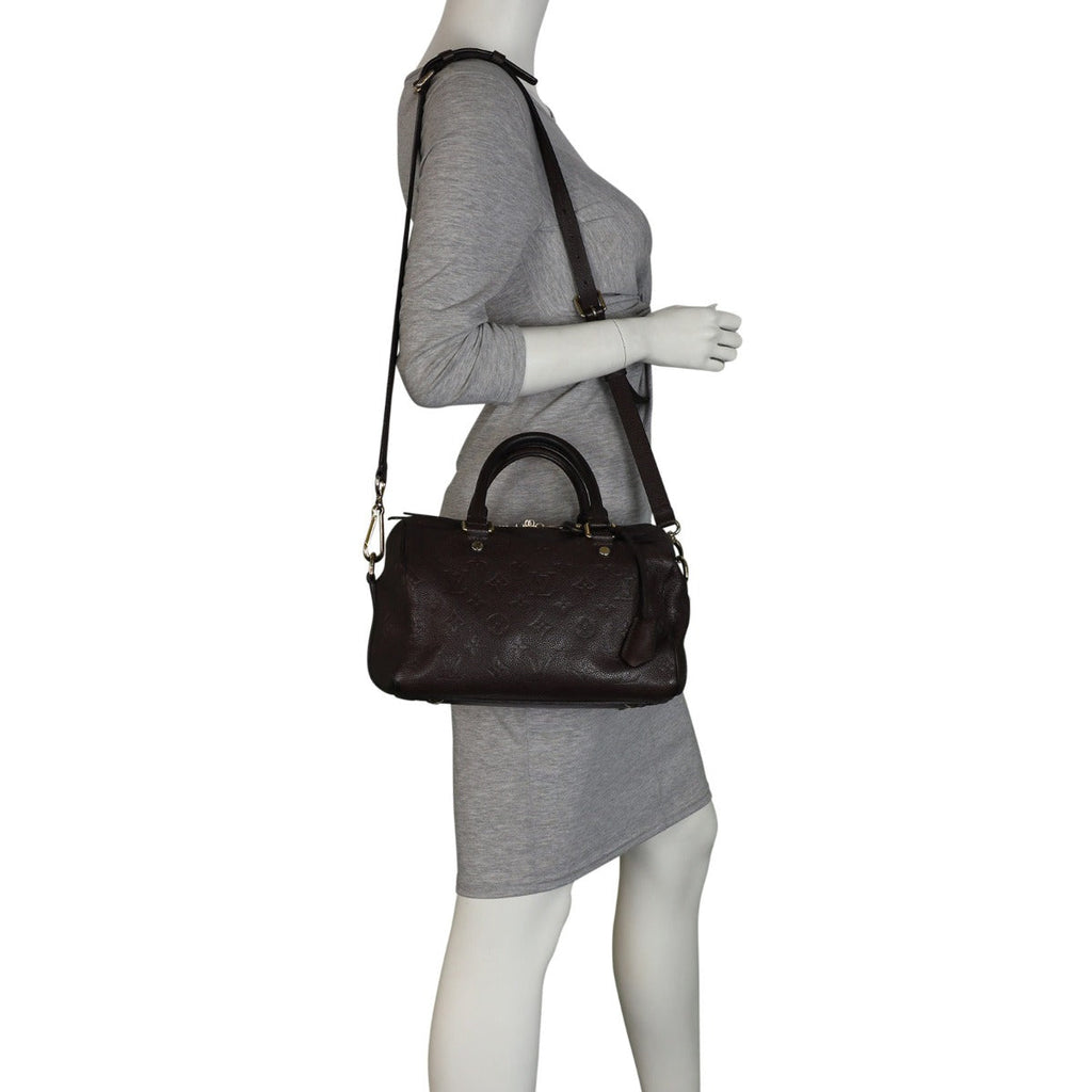 Louis Vuitton Speedy 25 Bandouliere Monogram Empreinte