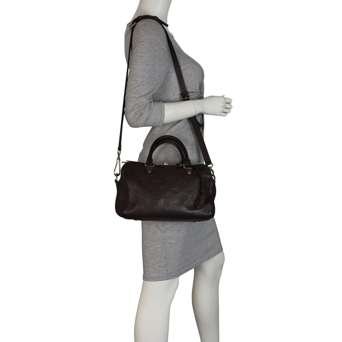 Louis Vuitton Speedy 25 Bandouliere Monogram Empreinte