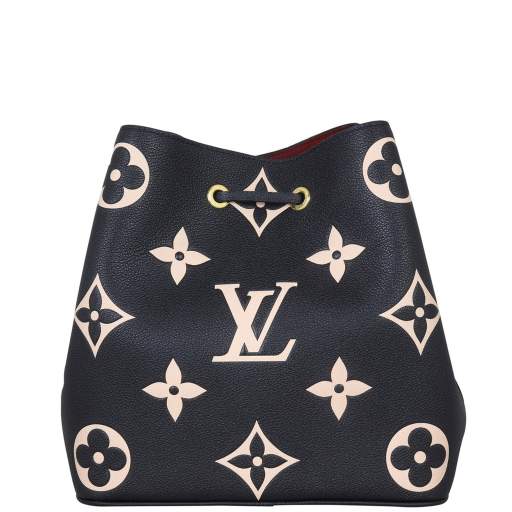Louis Vuitton NeoNoe MM Monogram Empreinte Giant Bicolour