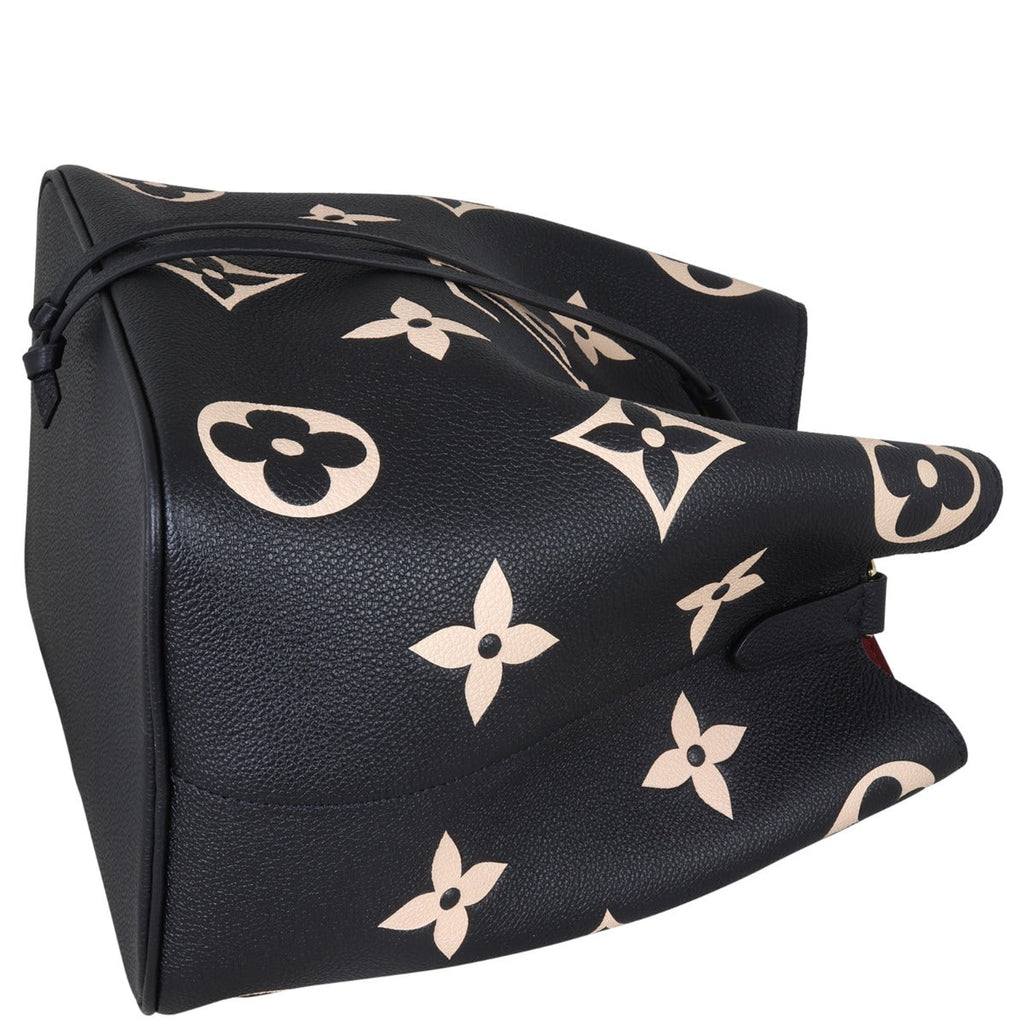 Louis Vuitton NeoNoe MM Monogram Empreinte Giant Bicolour