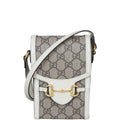Gucci GG Supreme Horsebit Pouch
