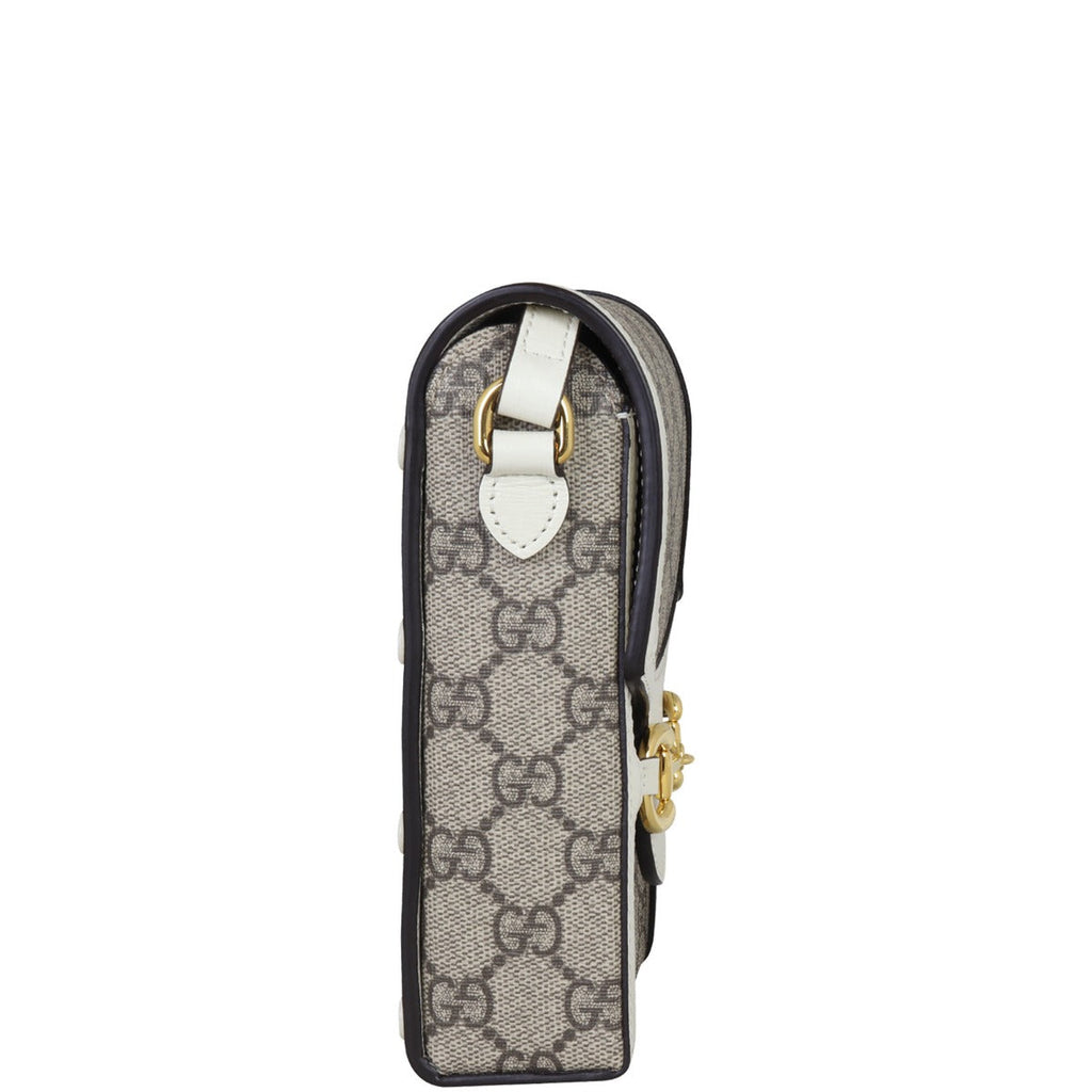 Gucci GG Supreme Horsebit Pouch