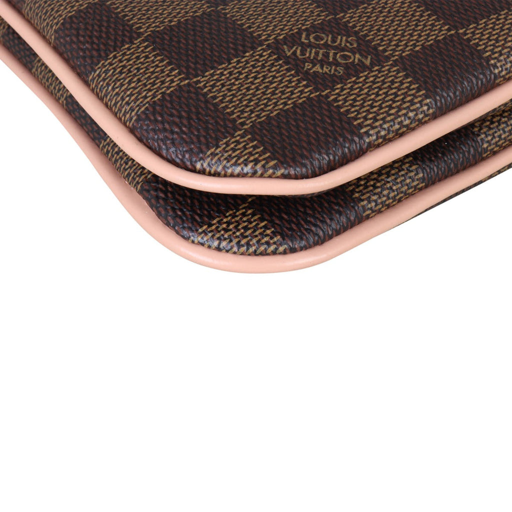 Louis Vuitton Double Zip Pochette Damier Ebene