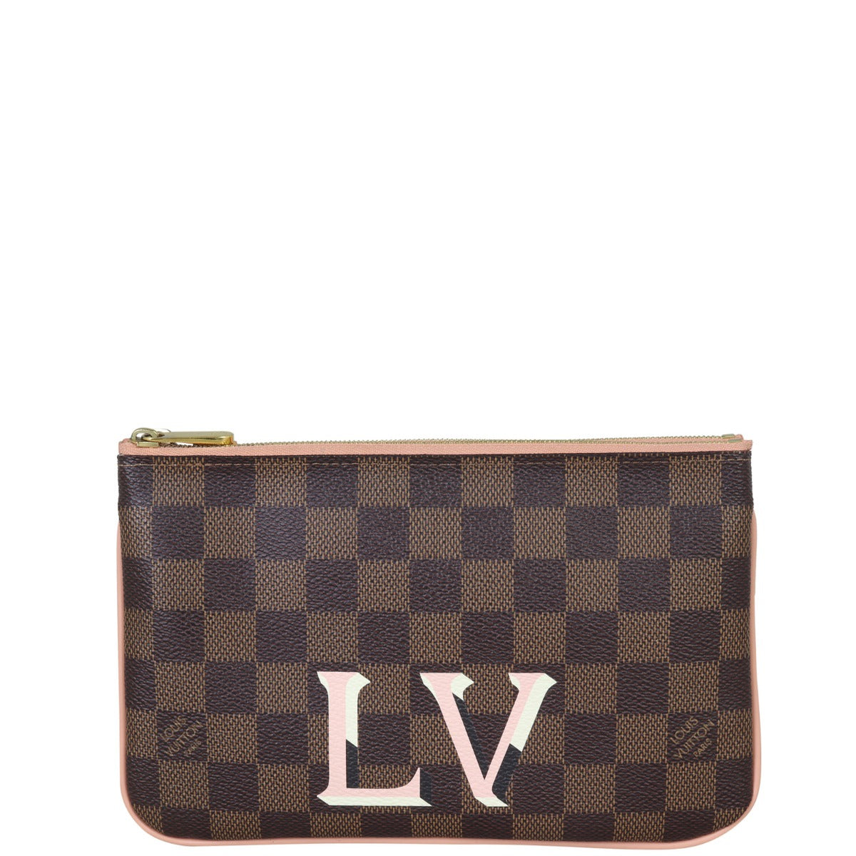 Louis Vuitton Double Zip Pochette Damier Ebene