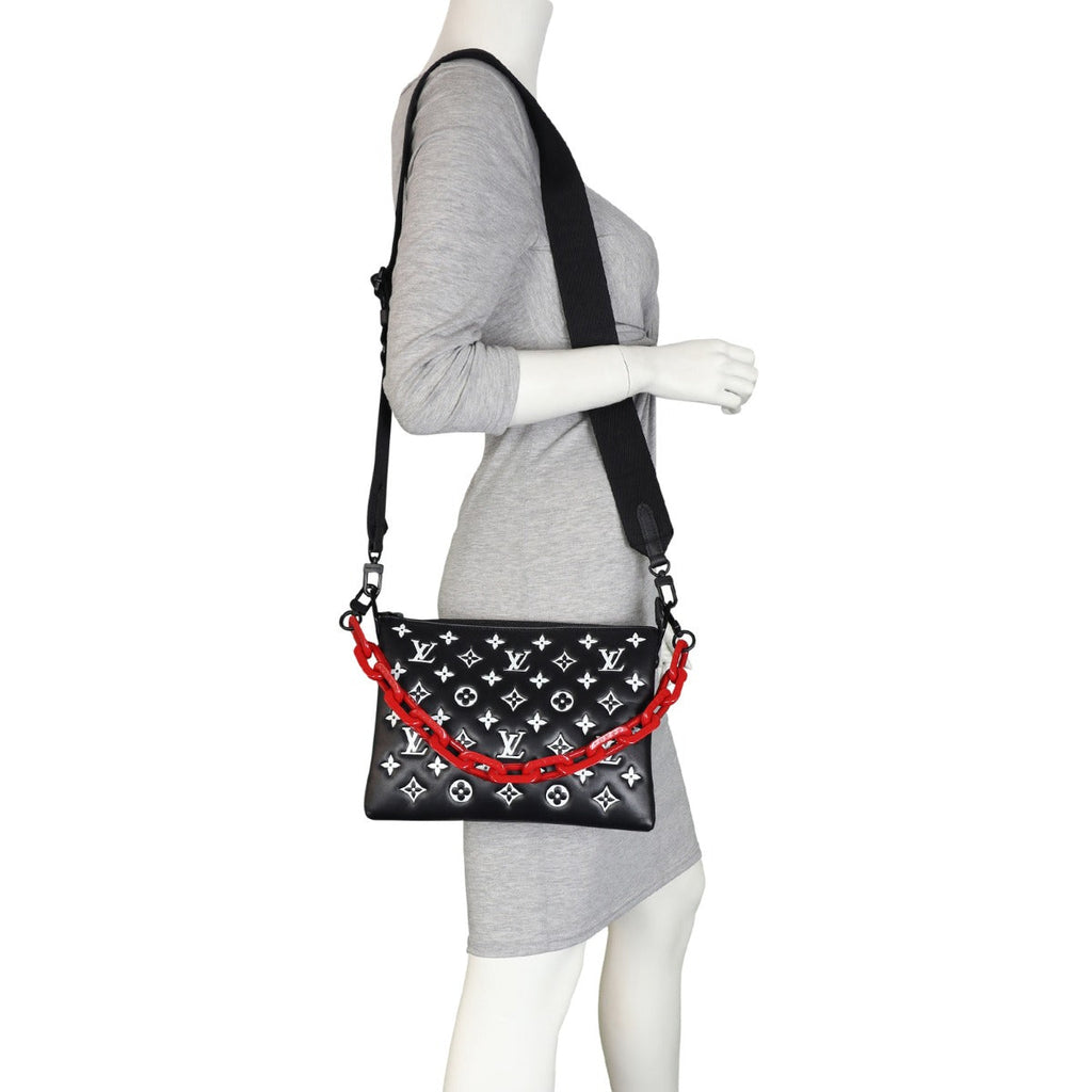 Louis Vuitton Coussin PM Monogram Embossed Lambskin