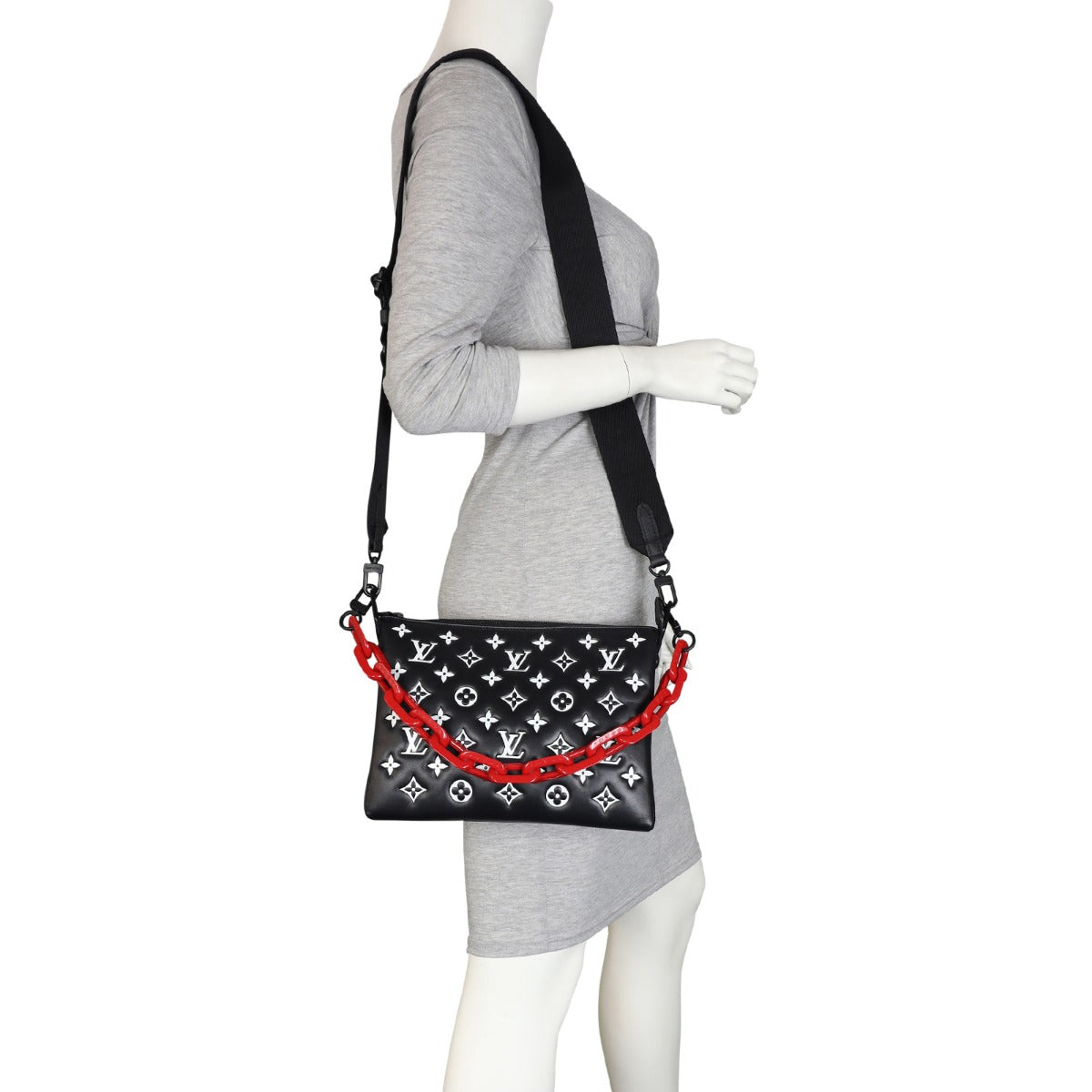 Louis Vuitton Coussin PM Monogram Embossed Lambskin