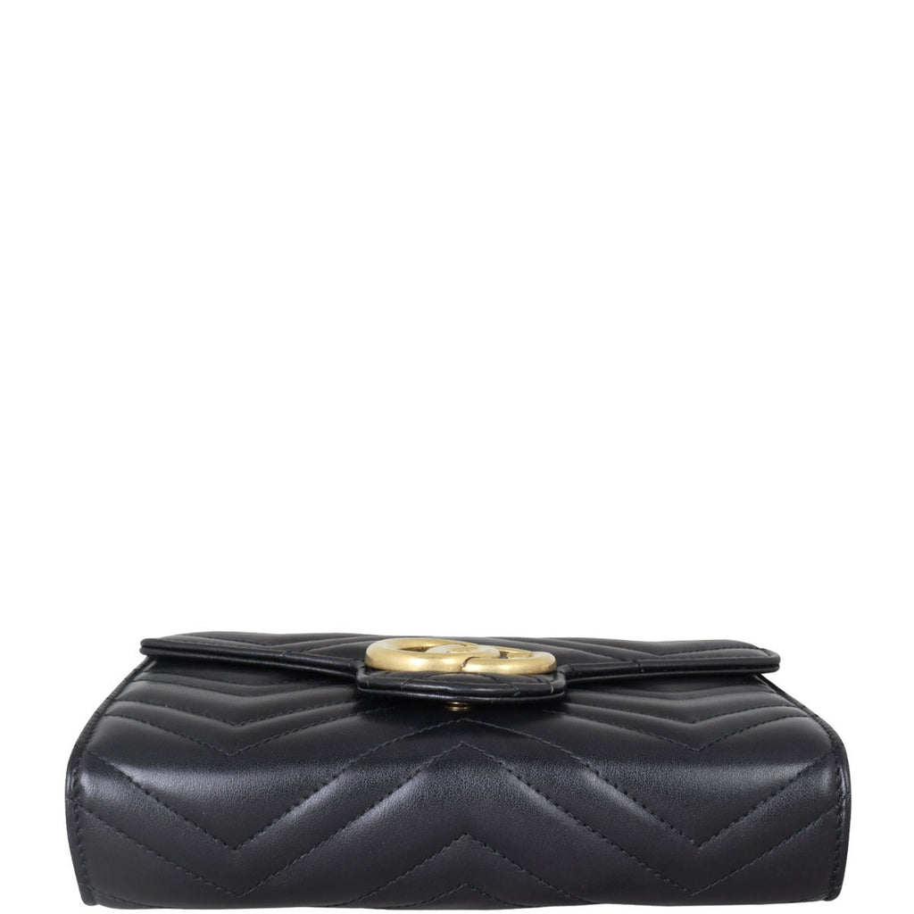 Gucci GG Marmont Matelasse Chain Wallet