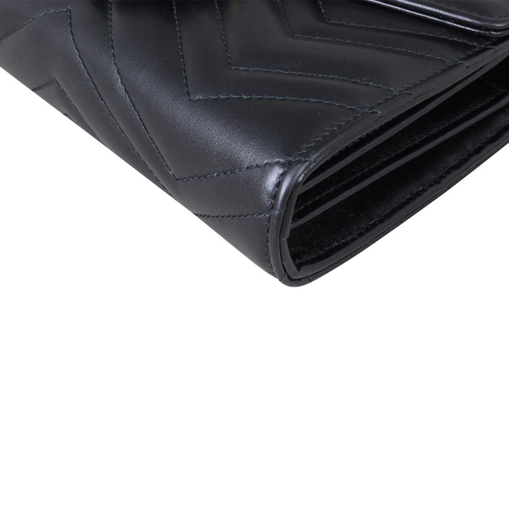 Gucci GG Marmont Matelasse Chain Wallet