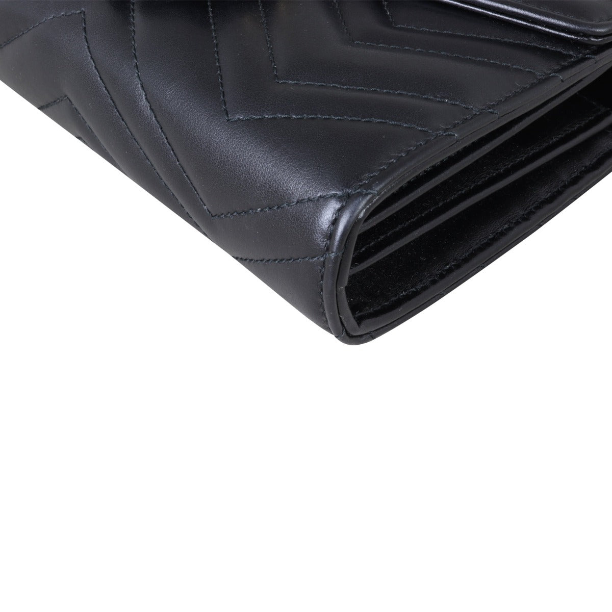 Gucci GG Marmont Matelasse Chain Wallet