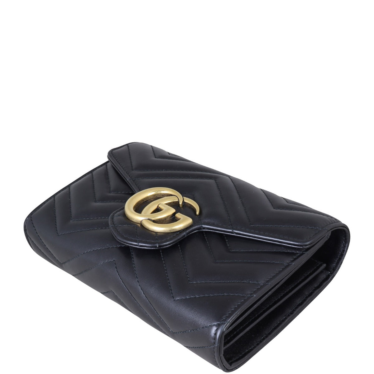 Gucci GG Marmont Matelasse Chain Wallet
