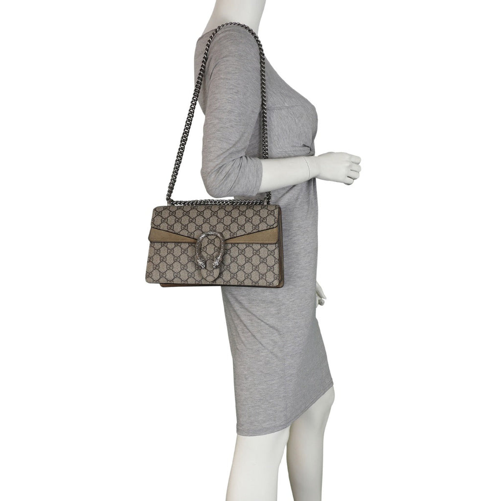 Gucci Dionysus GG Supreme Small Shoulder Bag