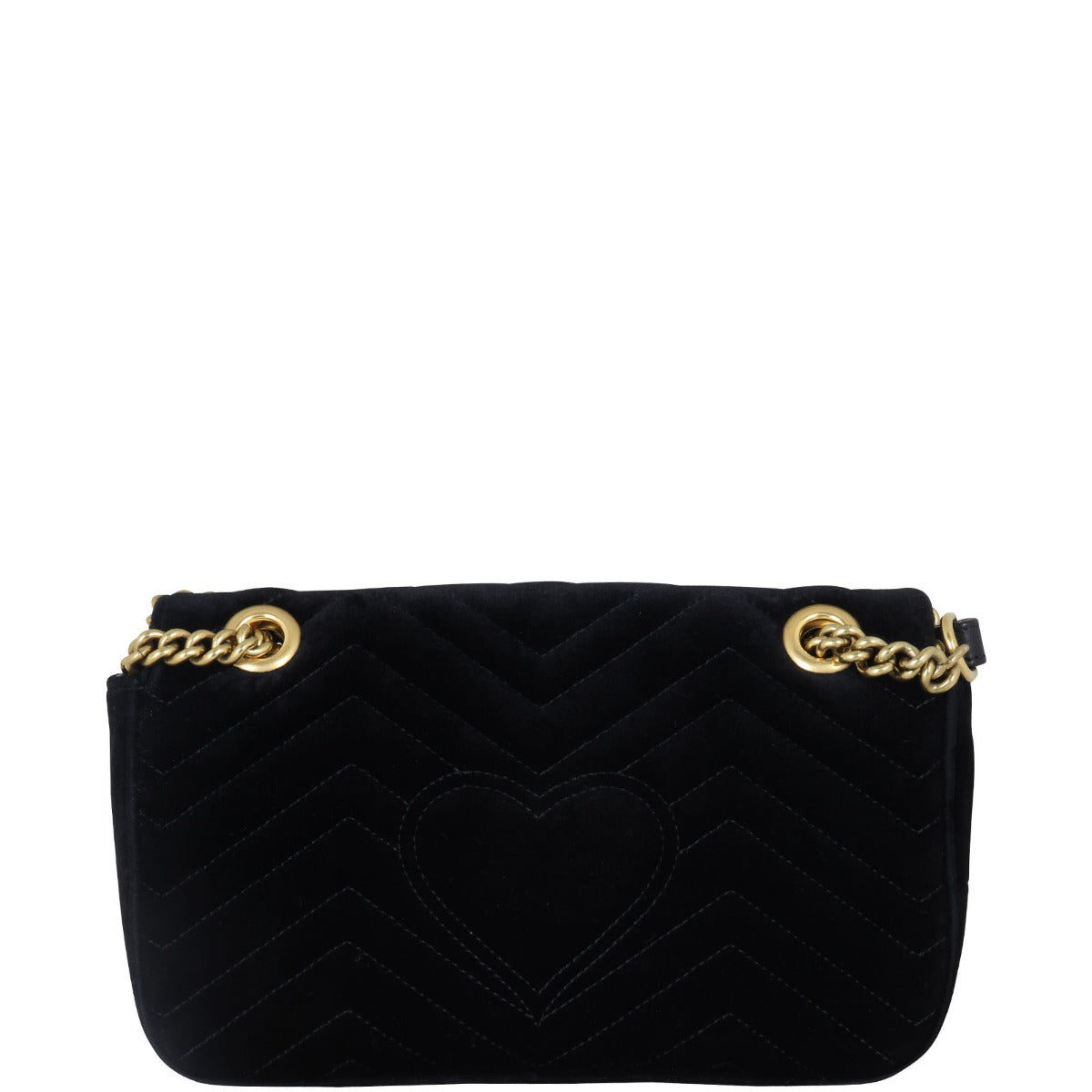Gucci GG Marmont Small Velvet Shoulder Bag