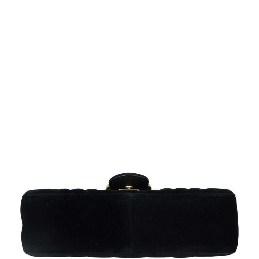 Gucci GG Marmont Small Velvet Shoulder Bag