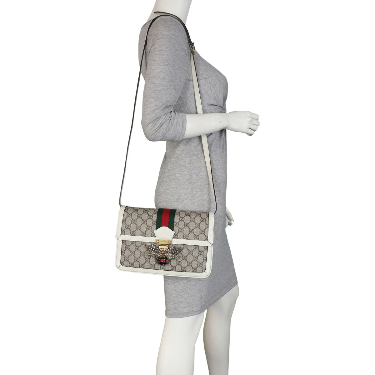 Gucci GG Supreme Queen Margaret Shoulder Bag