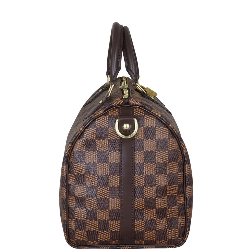 Louis Vuitton Speedy 30 Bandouliere Damier Ebene