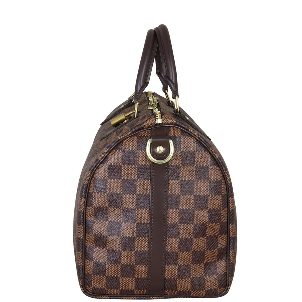 Louis Vuitton Speedy 30 Bandouliere Damier Ebene