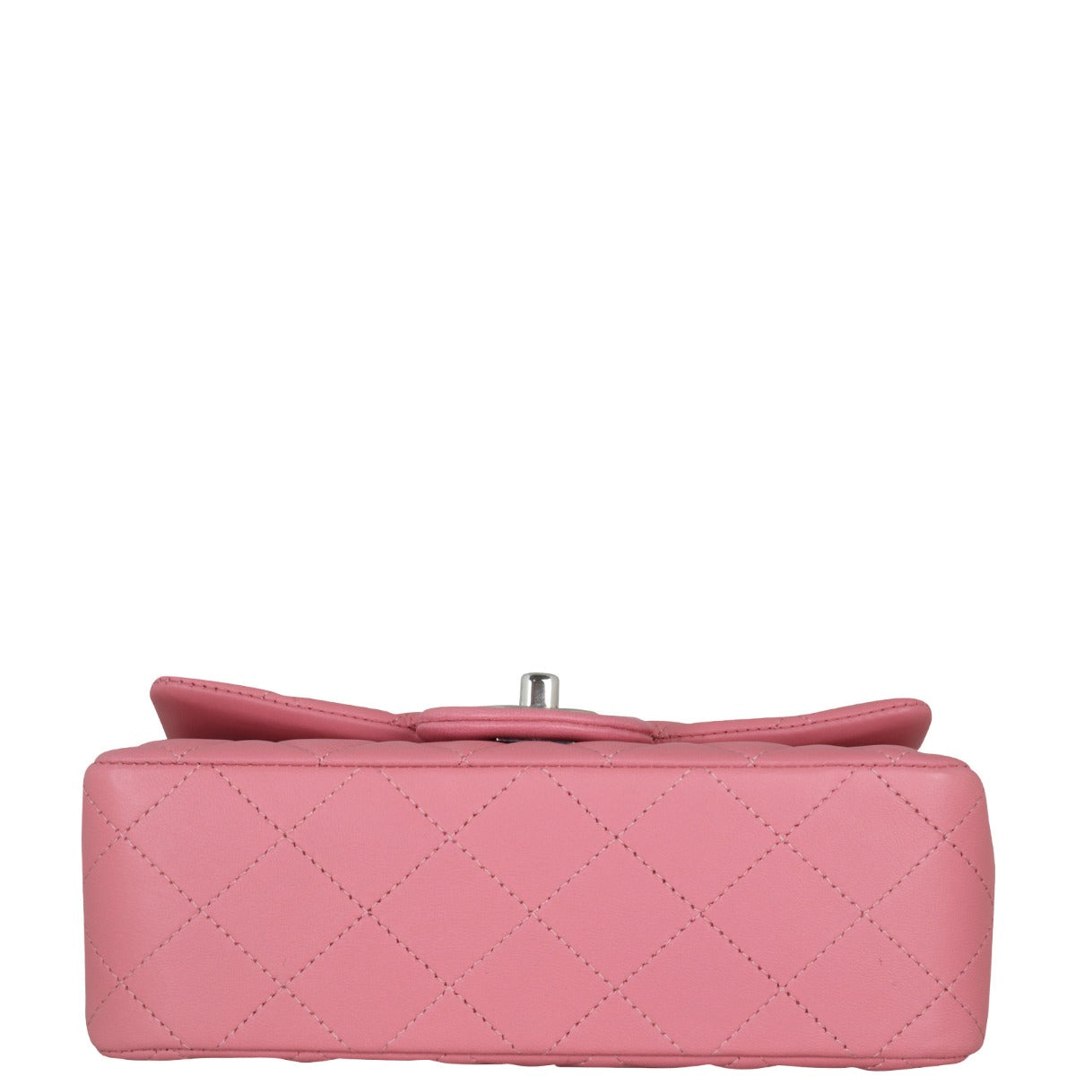Chanel Classic Flap Mini Rectangular Bag Lambskin| Light Pink