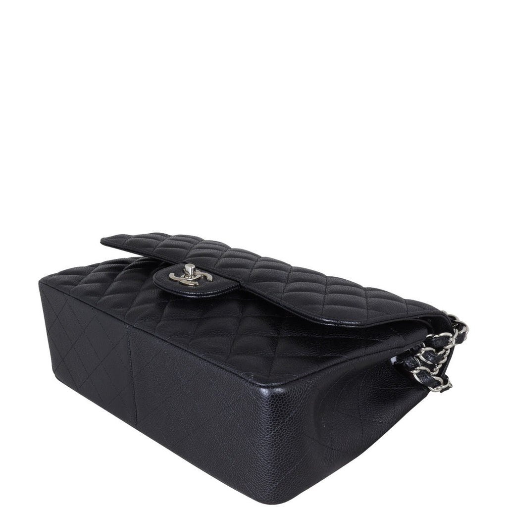 Chanel Classic Double Flap Jumbo | Black Caviar