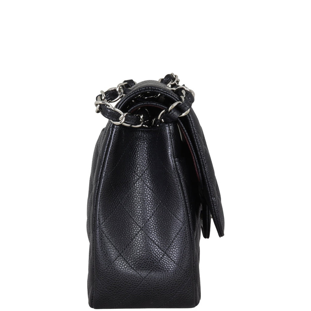 Chanel Classic Double Flap Jumbo | Black Caviar