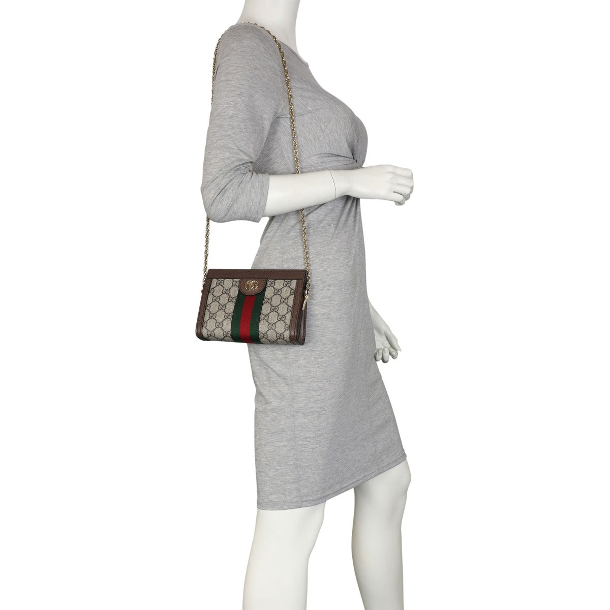 Gucci Ophidia GG Supreme Mini Shoulder Bag