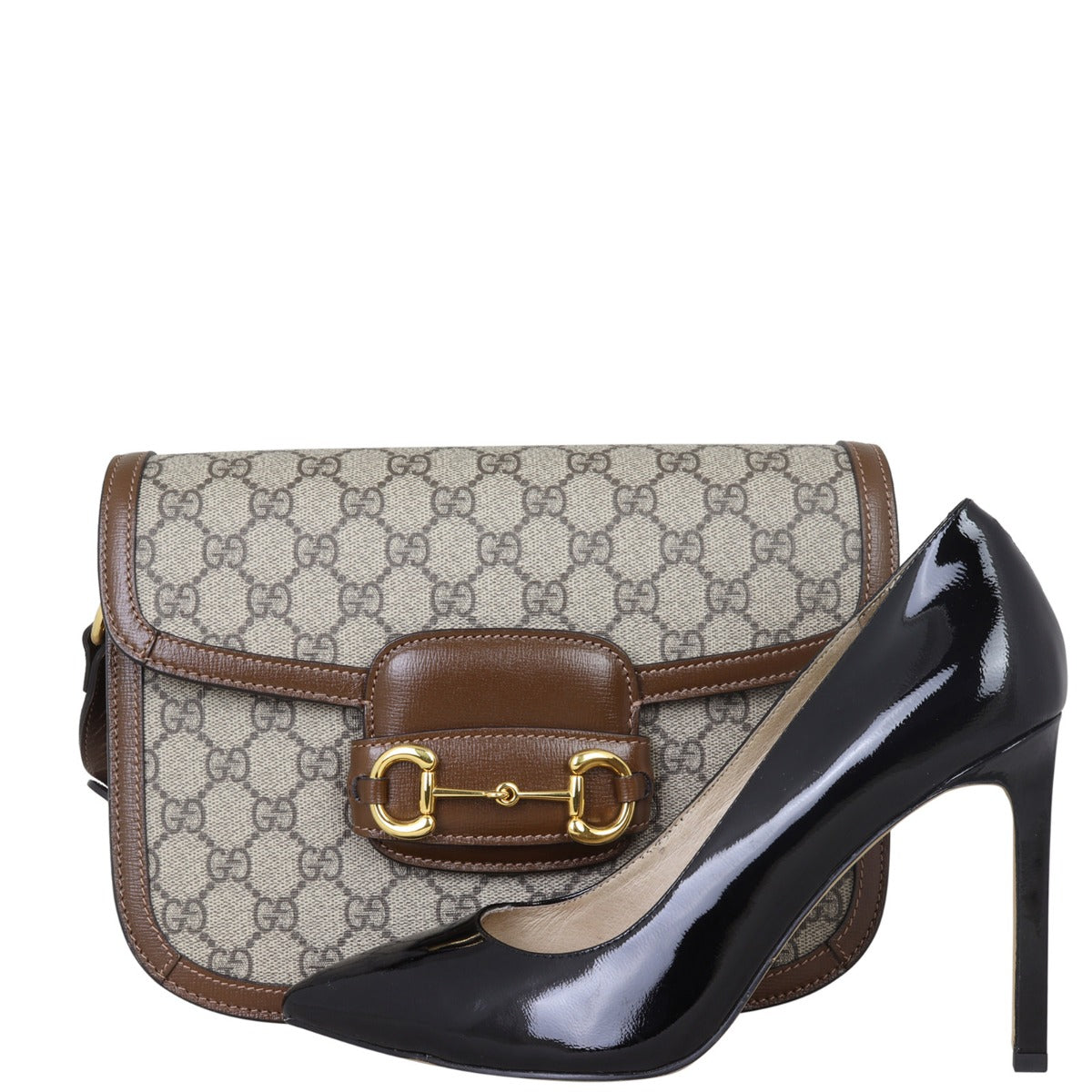 Gucci GG Supreme Horsebit 1955 Shoulder Bag