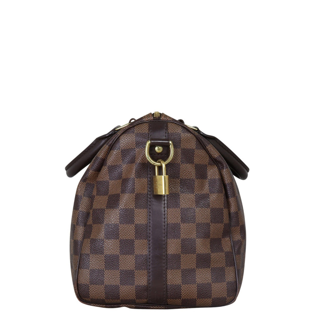 Louis Vuitton Speedy 30 Bandouliere Damier Ebene