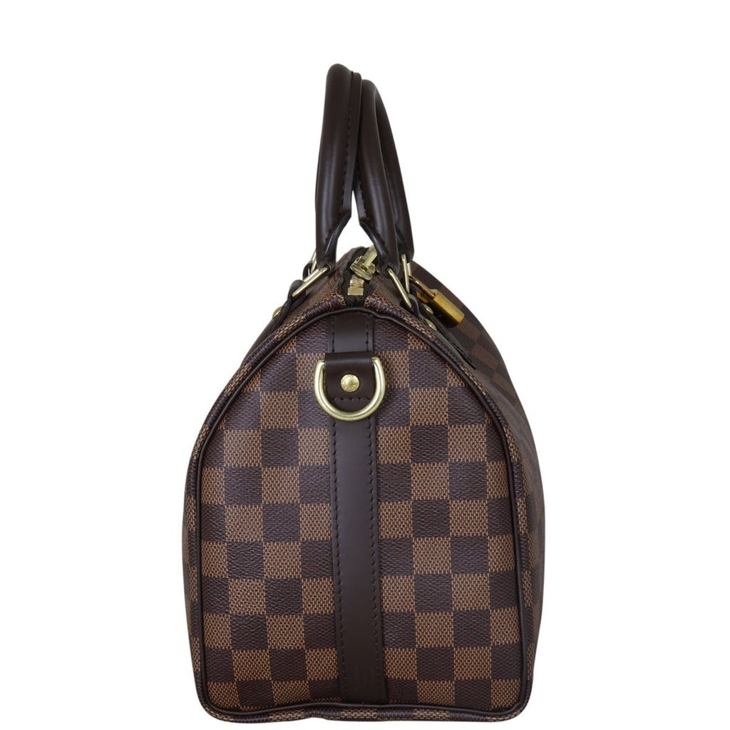 Louis Vuitton Speedy 25 Bandouliere Damier Ebene