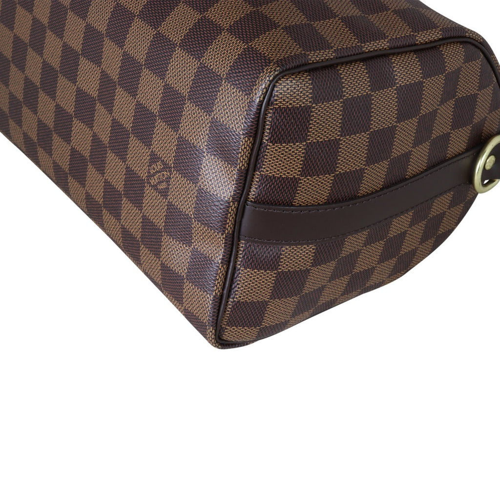 Louis Vuitton Speedy 25 Bandouliere Damier Ebene