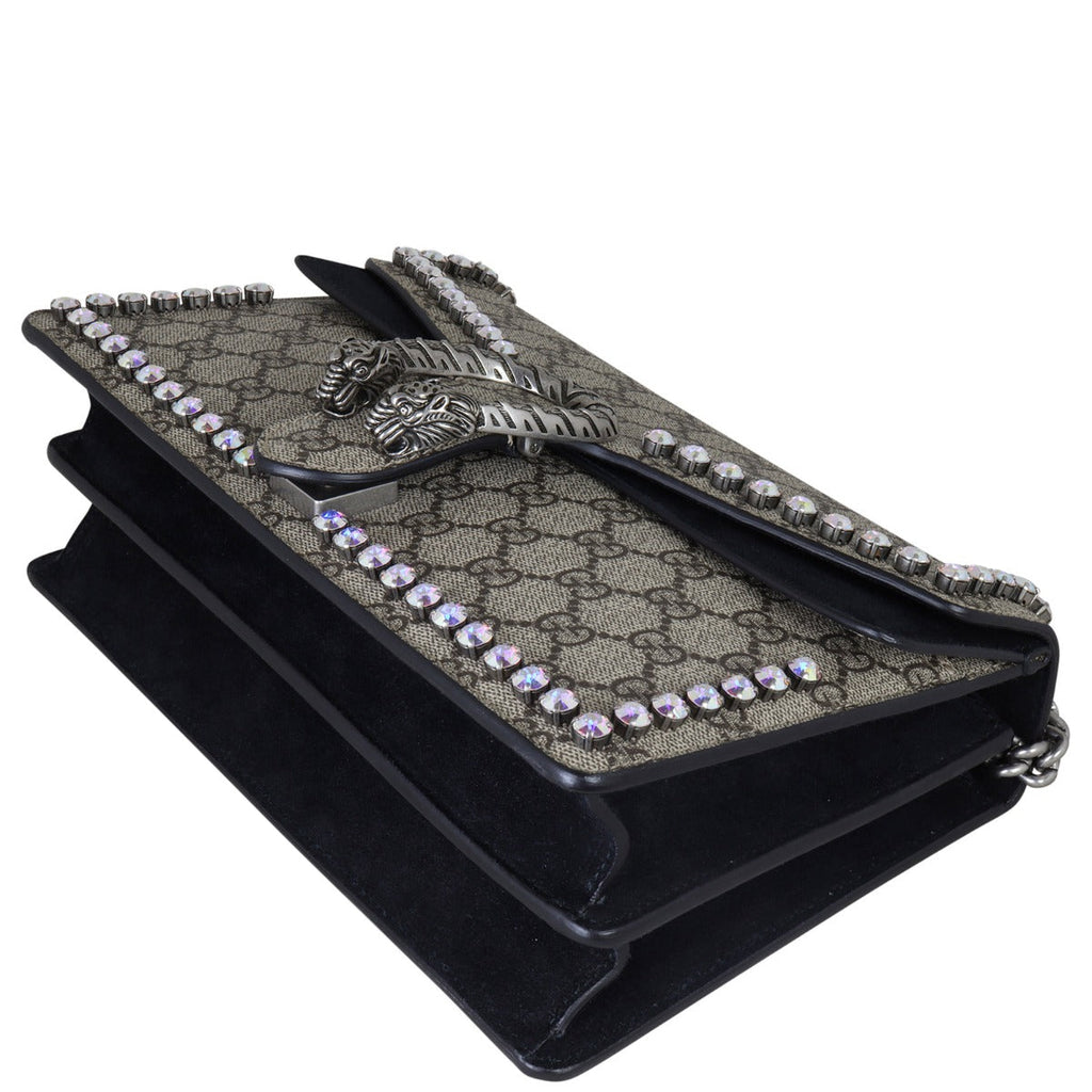 Gucci Dionysus Crystal Embellished Small Shoulder Bag
