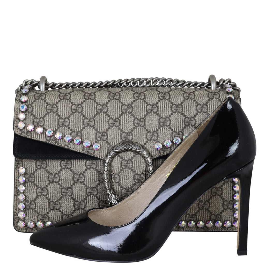 Gucci Dionysus Crystal Embellished Small Shoulder Bag