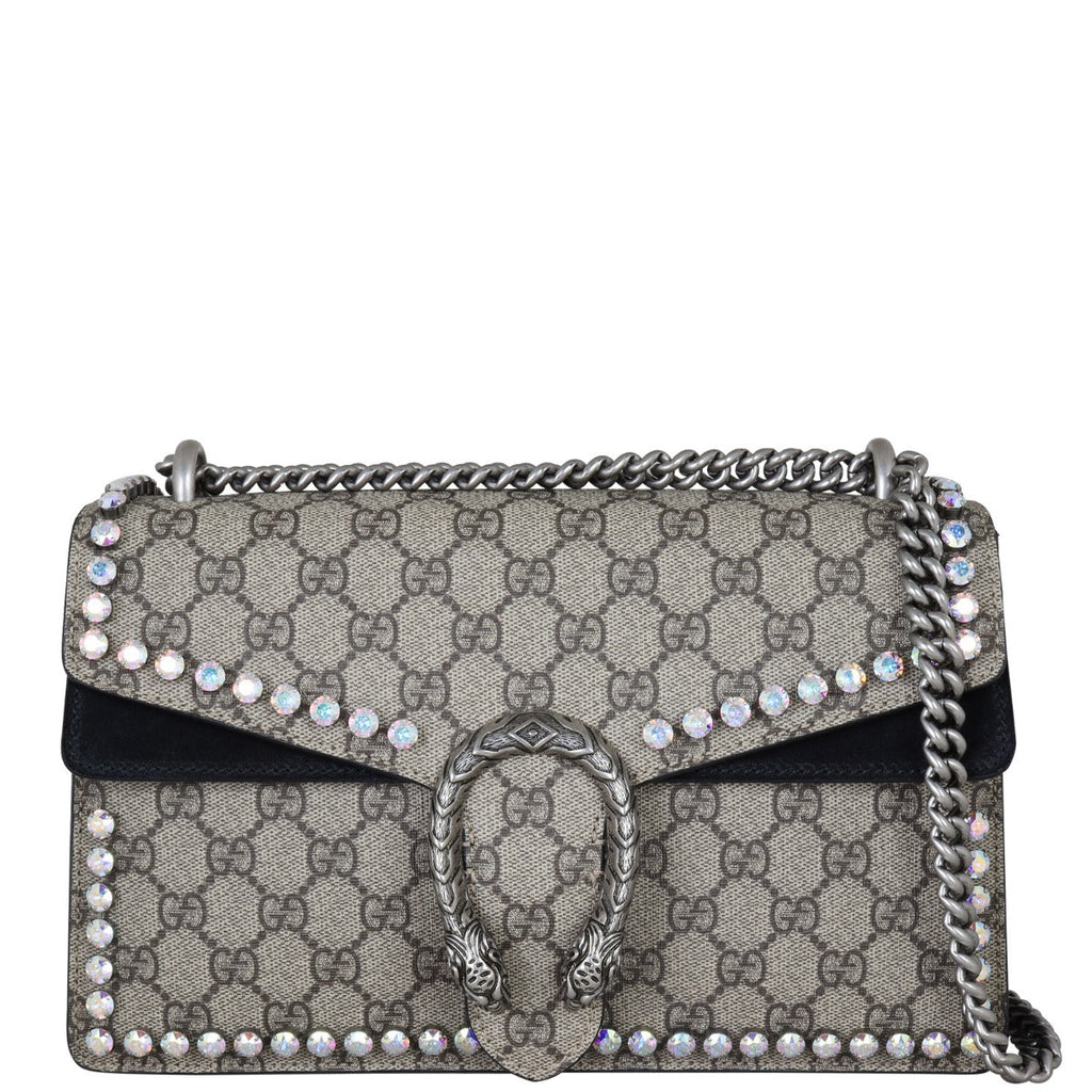 Gucci Dionysus Crystal Embellished Small Shoulder Bag