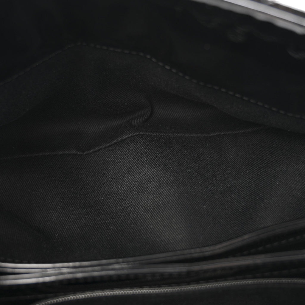 Patent Quilted Medium Just Mademoiselle Black