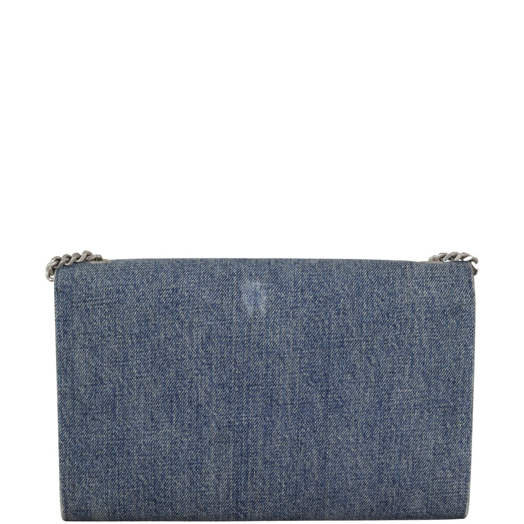Saint Laurent Kate Chain Bag Medium Denim