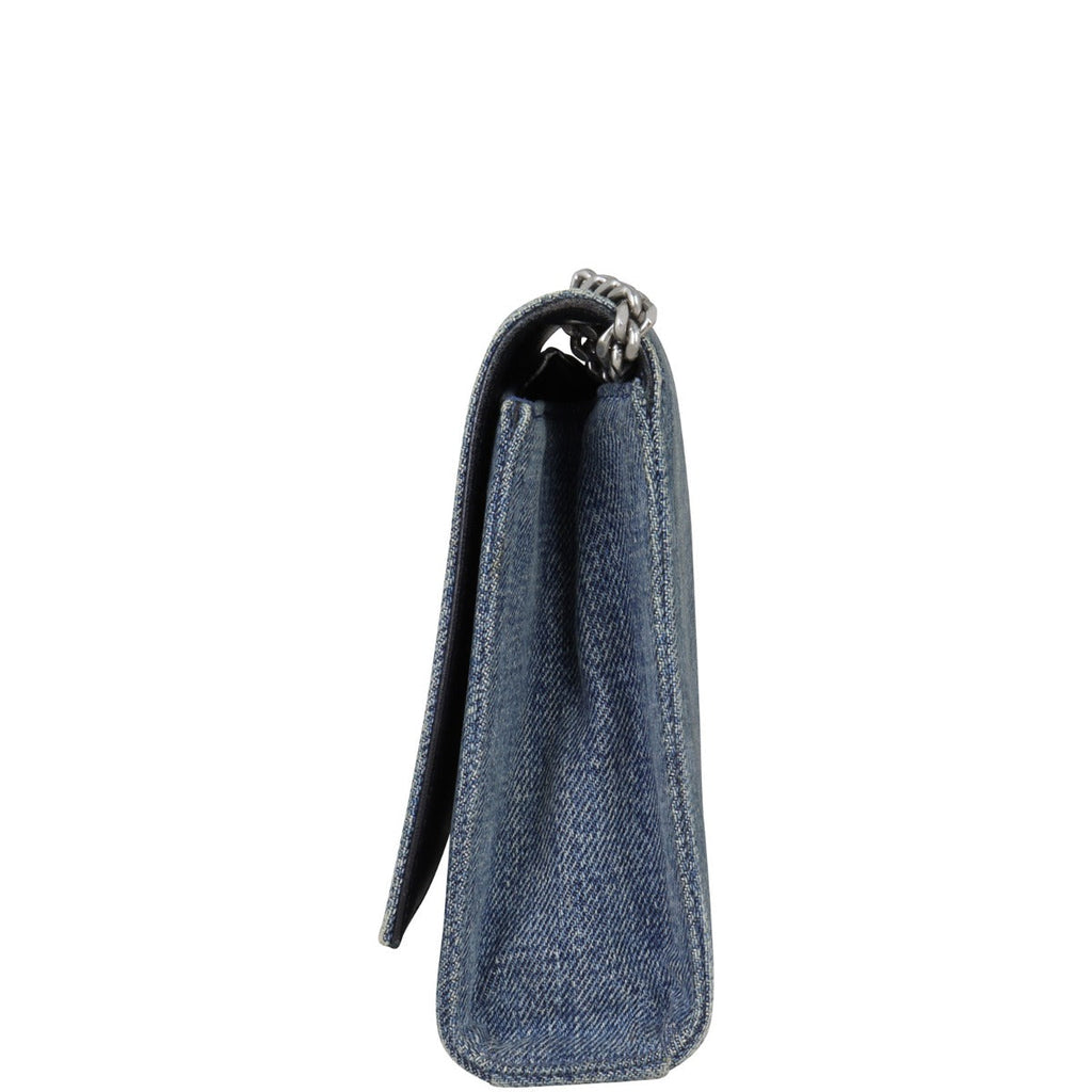Saint Laurent Kate Chain Bag Medium Denim