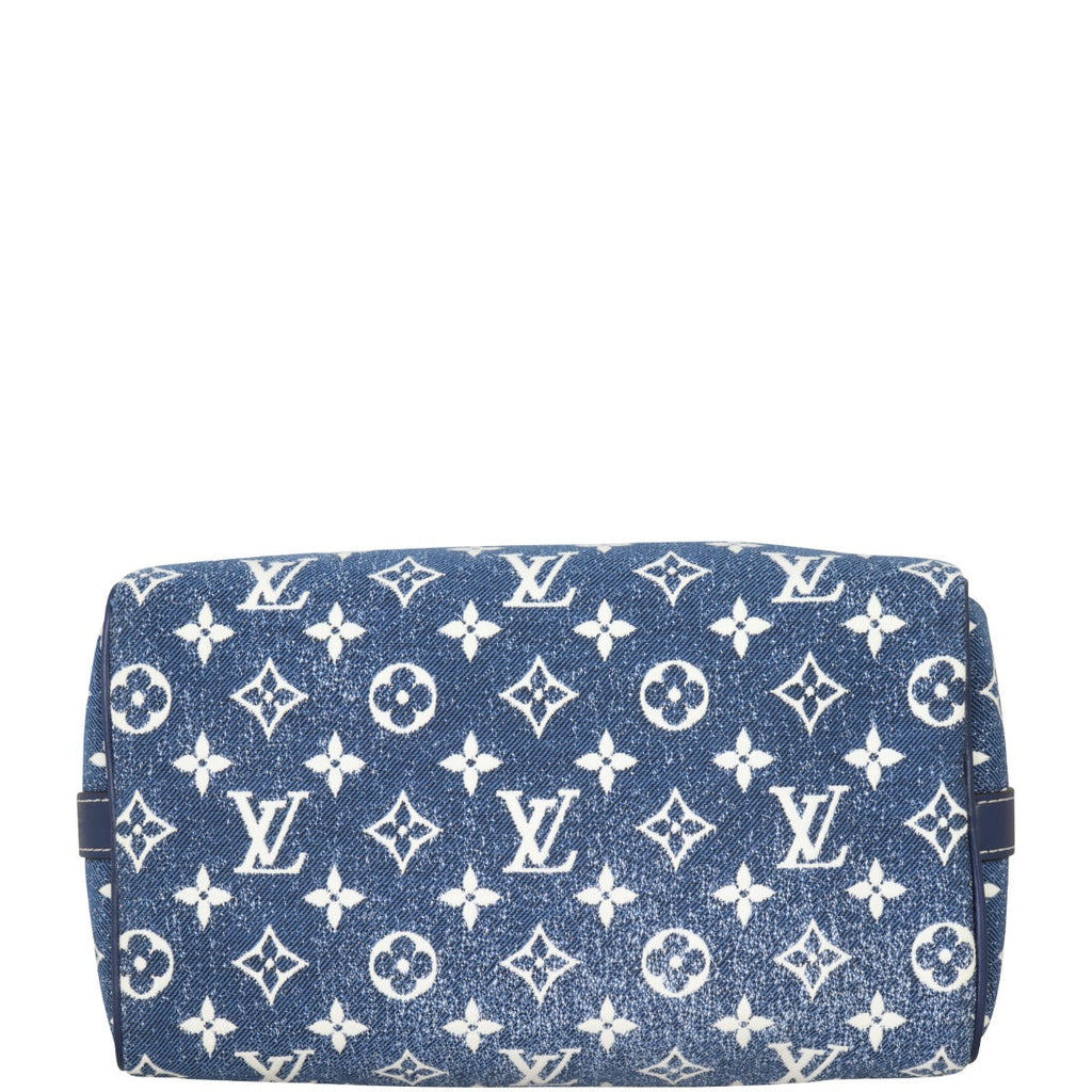 Louis Vuitton Speedy 25 Bandouliere Monogram Denim