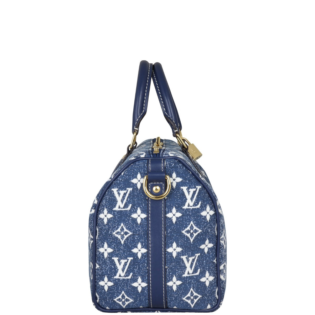 Louis Vuitton Speedy 25 Bandouliere Monogram Denim
