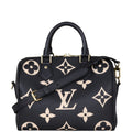 Louis Vuitton Speedy 25 Bandouliere Monogram Empreinte Giant Bicolour