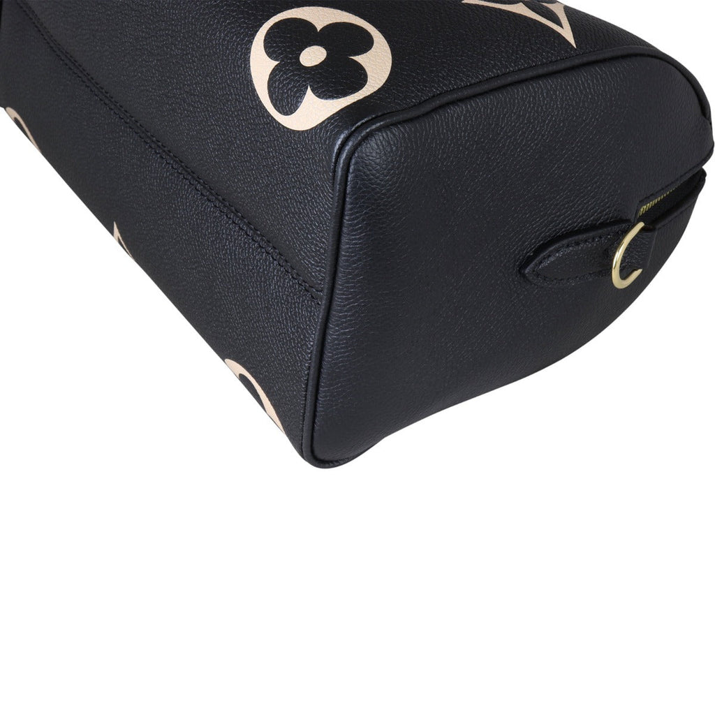 Louis Vuitton Speedy 25 Bandouliere Monogram Empreinte Giant Bicolour