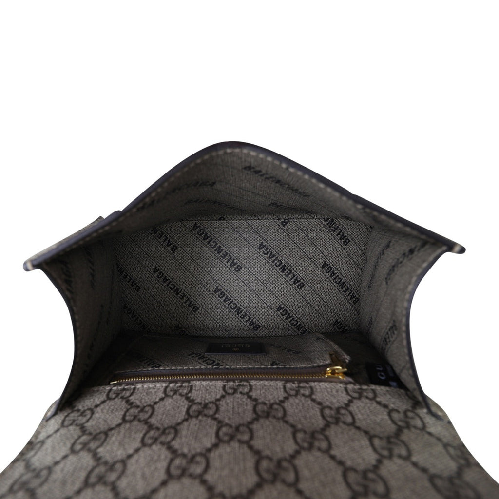 Gucci x Balenciaga The Hacker Project GG Supreme Hourglass Bag Small