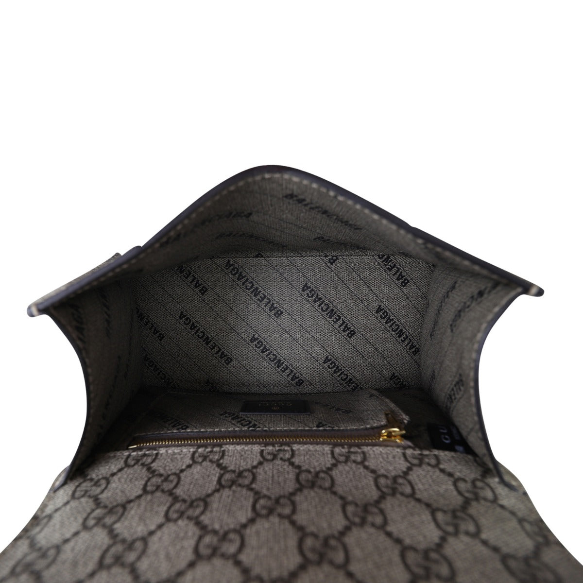 Gucci x Balenciaga The Hacker Project GG Supreme Hourglass Bag Small