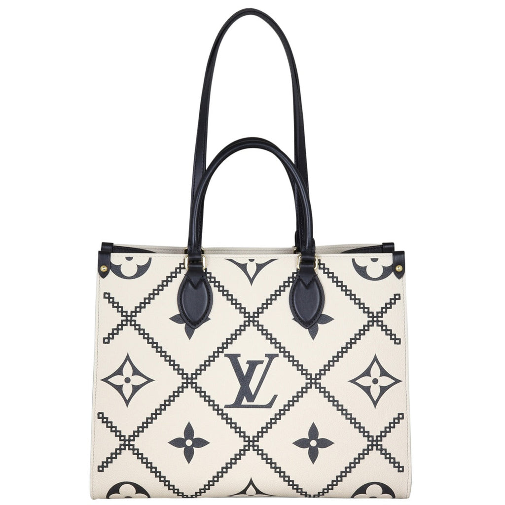 Louis Vuitton OnTheGo MM Monogram Empreinte Broderies