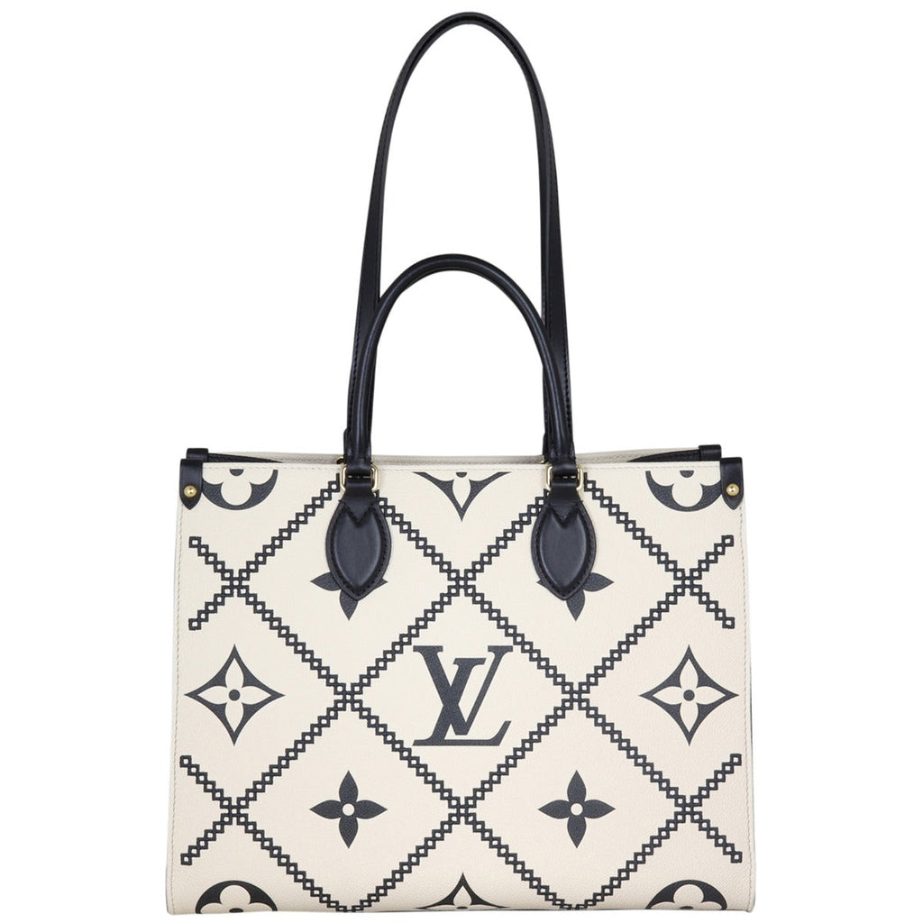 Louis Vuitton OnTheGo MM Monogram Empreinte Broderies